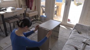 6 соток 22 марта 2026 года. Начала собирать комод Венеция. Освободила плетистые розы.