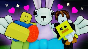 99 НОЧЕЙ В ЛЕСУ, НО ПАСХАЛЬНЫЙ КРОЛИК ДРУЖЕЛЮБЕН!? РОБЛОКС МУЛЬТИК