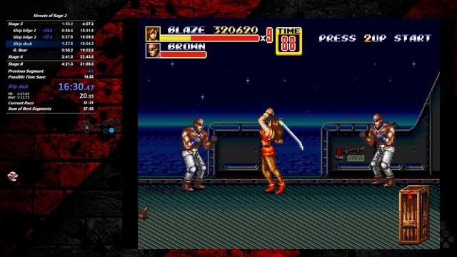 Street of Rage 2 Blaze Narmal 30:55