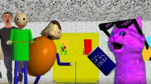 Я попал в школу с учителем Балди! В игре Baldi's Basics Classic Remastered.