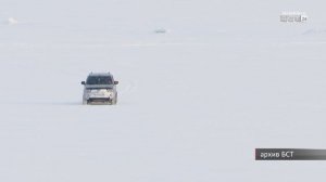 Спасатели обнаружили место провала автомобиля с рыбаками в Братском районе