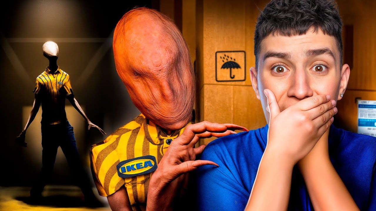МНЕ КОНЕЦ! УБЕГИ ОТ 3008 SCP В IKEA! ГЛЕНТ ИГРАЕТ В РОБЛОКС ХОРРОР!