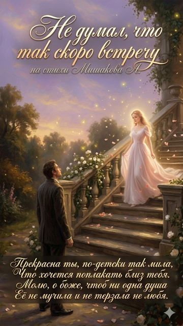Не думал. что так скоро встречу | СТИХИ МИШАКОВА А.А  #музыка2026  #рекомендации #новинкимузыки