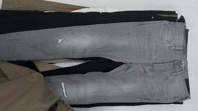 Брюки штаны мужские хлопок секонд оптом 1 пак