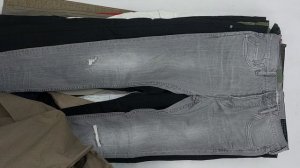 42790 Брюки штаны мужские хлопок, 1пак, 84152, секонд (cream) оптом