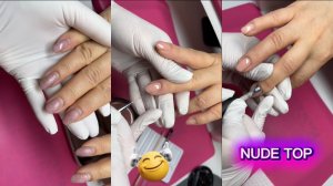 Укрепление ногтей КГ/Камуфлирующий Топ//NUDE TOP