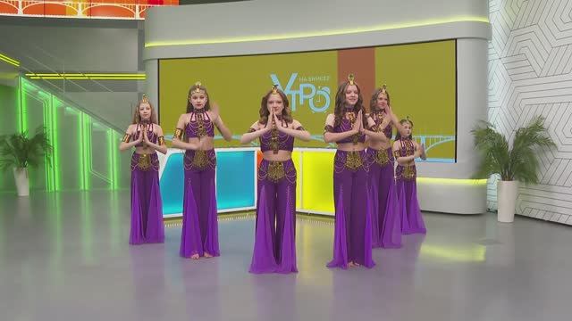 Студия восточного танца «Жасмин» Дворца культуры 1 Мая выступила в студии