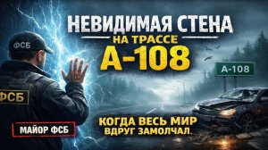 НЕВИДИМАЯ СТЕНА НА ТРАССЕ А-108: Когда весь мир вдруг замолчал… Мистический детектив