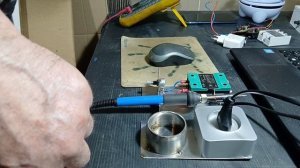 Регулировка мощности паяльника с помощью твердотельного реле.