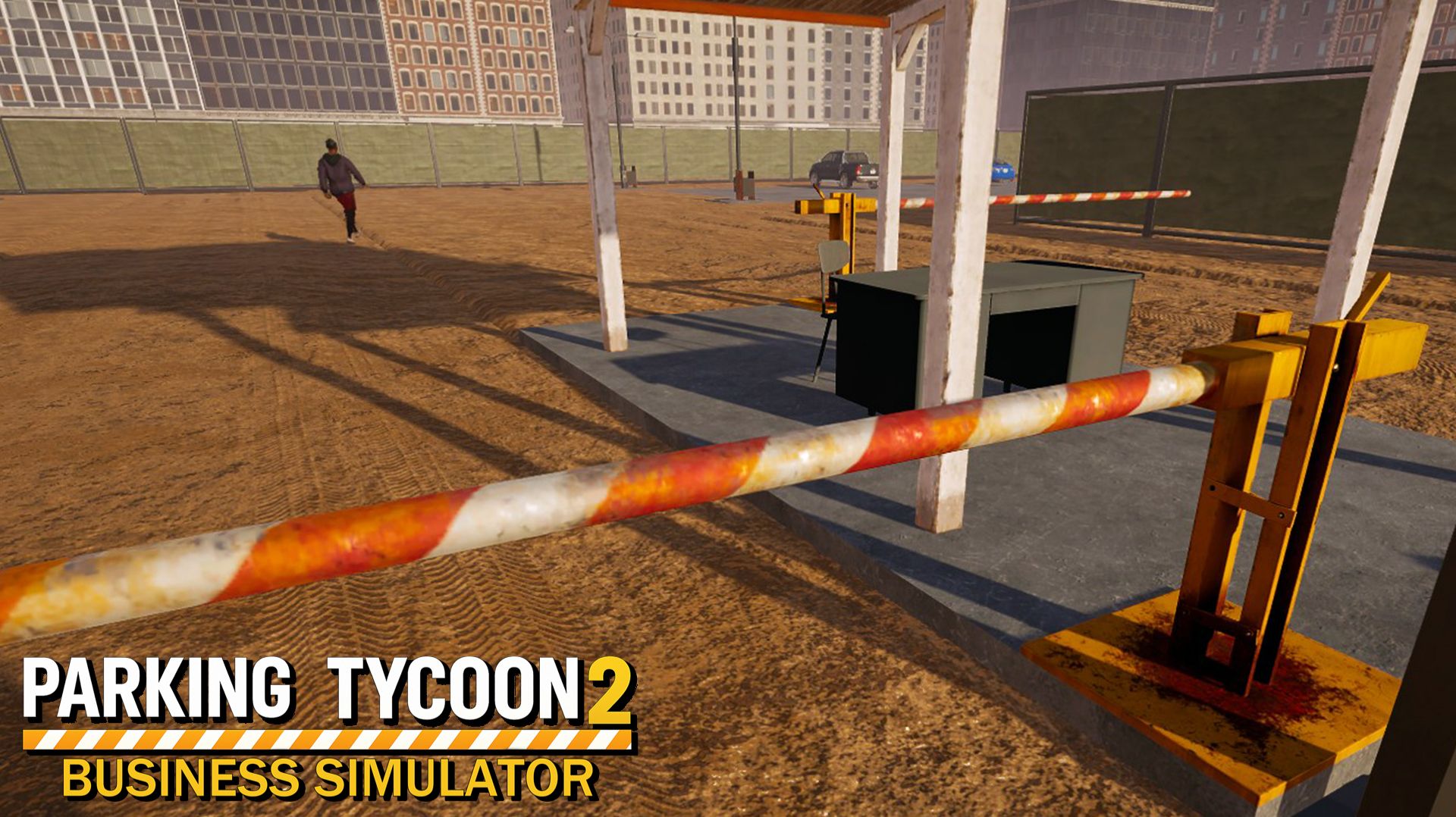 КРИВОЙ ШЛАГБАУМ - Parking Tycoon 2: Business Simulator