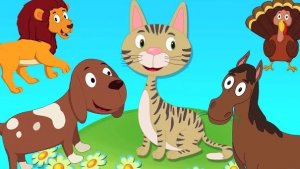 Животное звук песня | узнать звук животных | Kids Rhymes | Animal Sound Song