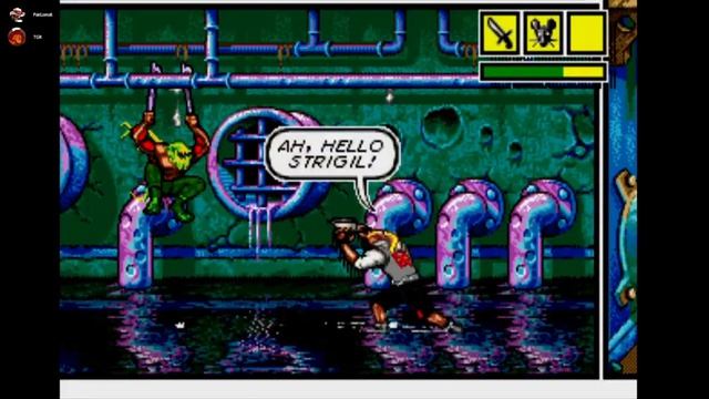 Comix Zone 1-1 Gold + Glutch mouse