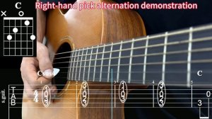 ИГРА АККОРДАМИ на Гитаре 029. Уроки Гитары. Аккорды и табы для Гитары Guitar B28