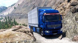 600 / ЕTS2 1.58 / Renault Premium / Высокогорный лагерь альпинистов в Пакистане Нанга- Парбат.