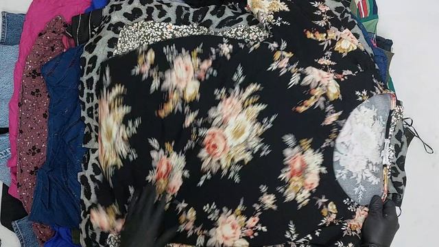 Большие размеры микс женский секонд оптом 3 пак