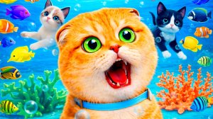 Я стал РЫЖИМ КОТОМ! ЧТОБЫ СПАСТИСЬ ОТ ГИГАНТСКОГО КОТА В РОБЛОКС!