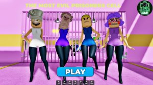 Побег женщины из тюрьмы Барри! (Обби) Игровой процесс #roblox #obby