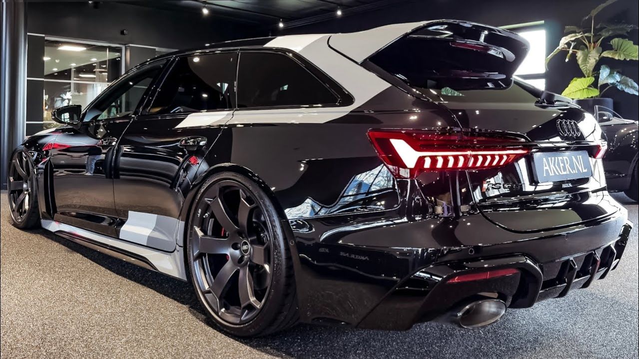 Audi RS6 GT, 1 из 660 — Детали интерьера и экстерьера.