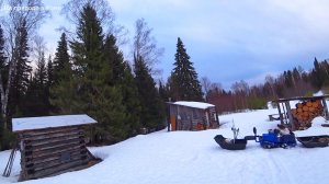 Поехал с ночёвкой в избушку. Буду ставить жерлицы на щуку. 1 серия