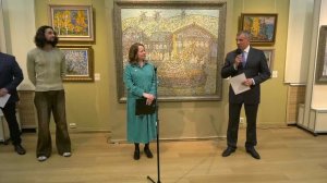 Торжественное открытие выставки Альберта Четверикова "Мозаика русской природы"