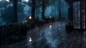 Дождь в лесу | Шум дождя для сна 1 час | Сильный дождь — глубокий сон | Дождь для расслабления