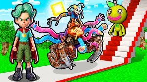 КТО ПРЫГНЕТ ДАЛЬШЕ ВСЕХ ИЗ POPPY PLAYTIME 5 В МАЙНКРАФТ БИТВА