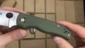 Нож реплика Spyderco Shaman FP - OD G10  -обзор!