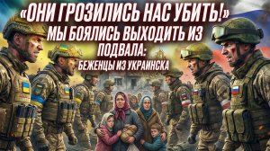 "Мы боялись выходить из подвала. Трупы мирных валялись на дорогах" - Беженцы про Украинских военных