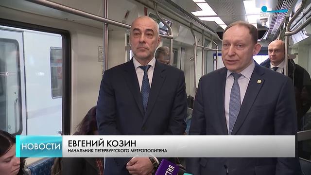 На «синей» ветке метро начали работу четыре новых «Балтийца»: как выглядят поезда изнутри