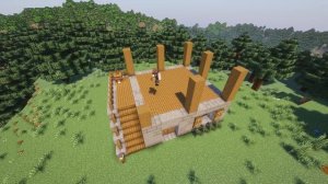 Майнкрафт_ Как построить домик для начинающих из ели _ Инструкция🏠_1080p60