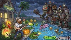 Орда Зомби Растения против зомби Fusion Edition 3.5 Битва ПОБЕДА ЗОМБИ