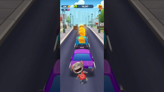 играю в Talking Tom Gold Run