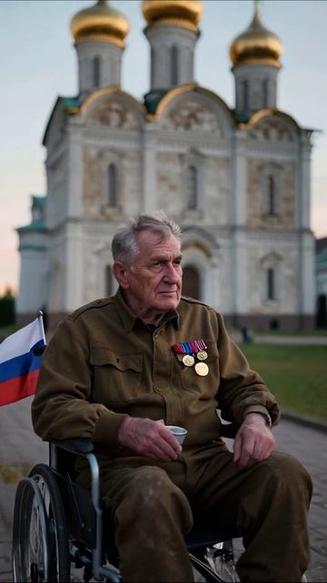 Вечное одиночество ветерана #ветеран #память #история