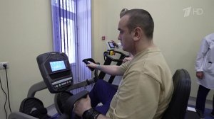 Уникальные методики Центра реаниматологии и реабилитации помогают восстановиться бойцам.