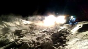 Тяжёлая поездка на горную реку