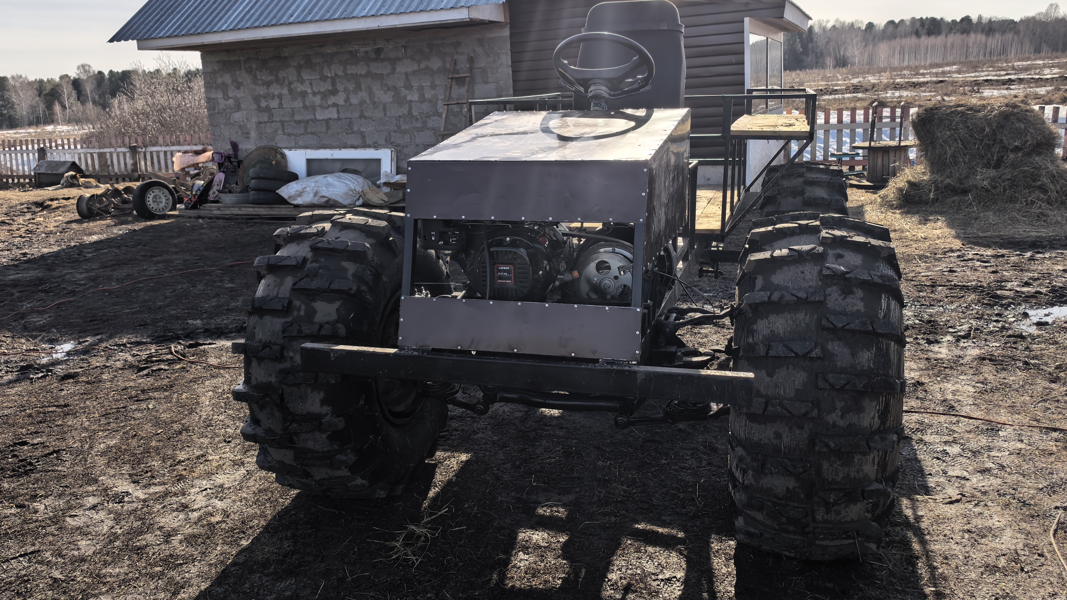 Болотоход новый продолжаем доделывать #болотоход #вездеход #болото