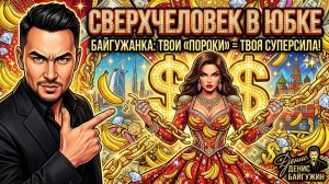 Твои «ПОРОКИ» — это твоя СУПЕРСИЛА. БАЙГУЖАНКА - СВЕРХЧЕЛОВЕК в юбке. Денис  Байгужин.