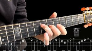 ИГРА АККОРДАМИ на Гитаре 016. Уроки Гитары. Аккорды и табы для Гитары Guitar B28