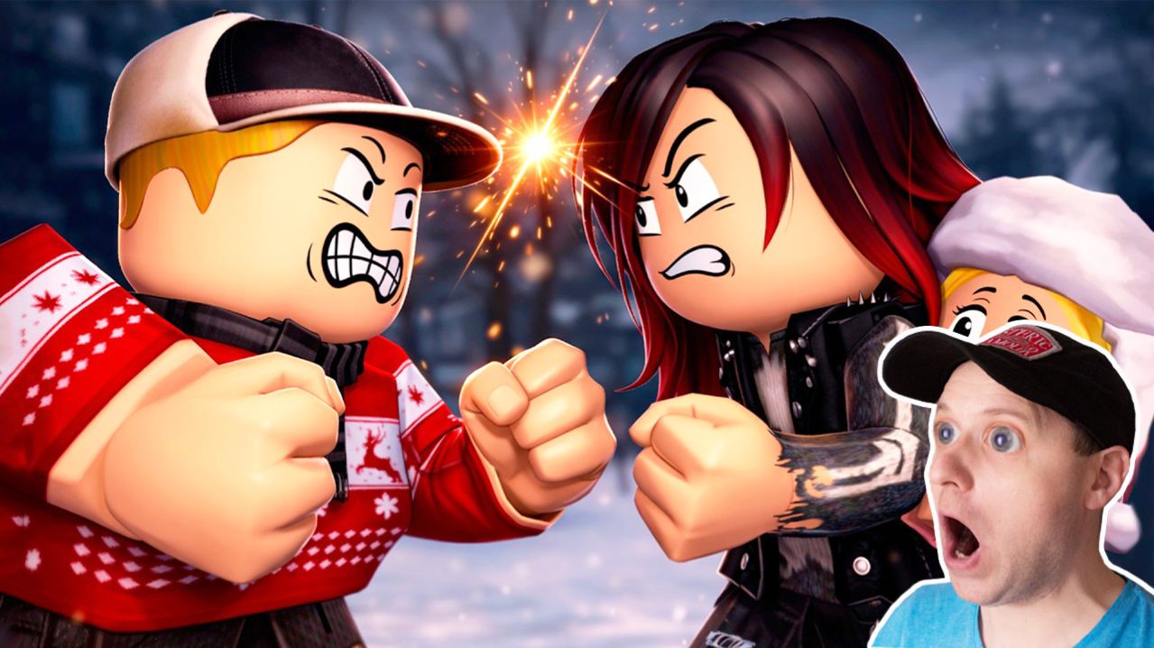 СТАРШАЯ СЕСТРА 1 СЕРИЯ 😱 (Бандитская Роблокс история) Реакция