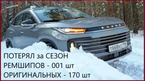 Цыплят по осени считают - а шипы по весне! Сколько ремшипов потерял за зиму?