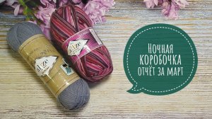 ✨ Отчёт за март в СП "Носочная коробочка-6" с Катей Шурм✨ Участник 17✨