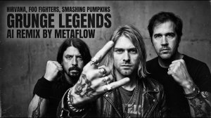 [GRUNGE LEGENDS] NIRVANA, FOO FIGHTERS Inspired Savage Grunge Alternative Rock Riot  AI MIX