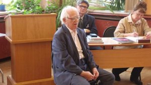 Выступление представителей Фонда памяти группы  Дятлова на заседании Уральского общества краеведов.