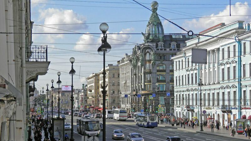 Санкт-Петербург. Пешая прогулка по Невскому