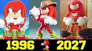 [Full_Evolution] Наклз - Эволюция (1996 - 2027) ! Все Появления Красной Ехидны !