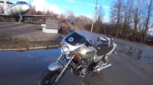 Открыл сезон XJR 1200.