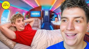 ГЛЕНТ СМОТРИТ 24 ЧАСА В САМОЛЕТЕ! ВЛАД А4, КОБЯКОВ, СЕРЁГА