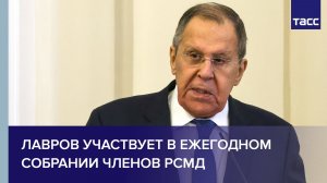 Лавров участвует в ежегодном собрании членов РСМД