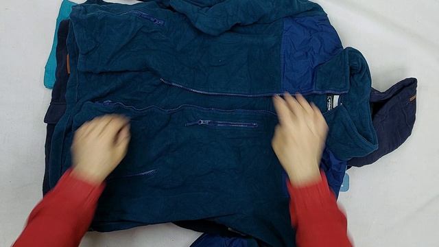 Флис микс секонд оптом 1 пак