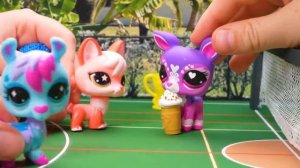 Nastya and her friends are playing and learning to share toys